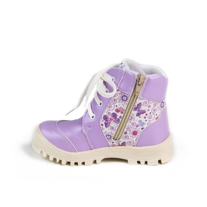Ботинки дошкольные арт. 70421 (сиреневый) (р.32)