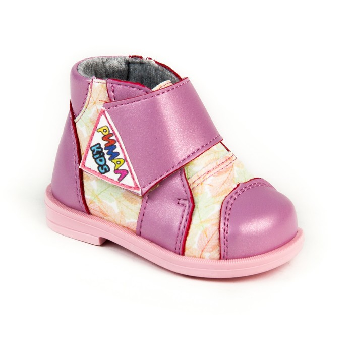 Ботинки ясельные профилактические арт. 8332, цвет розовый, размер 22