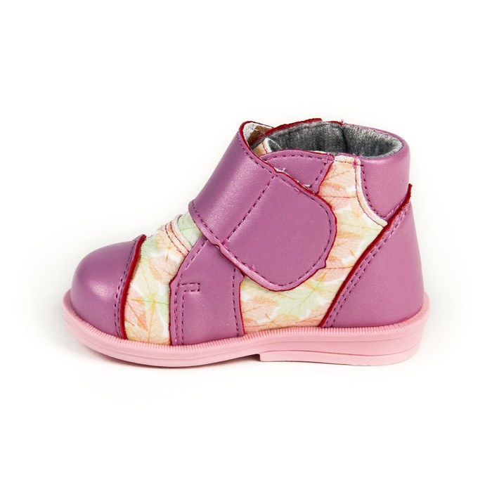 Ботинки ясельные профилактические арт. 8332, цвет розовый, размер 22