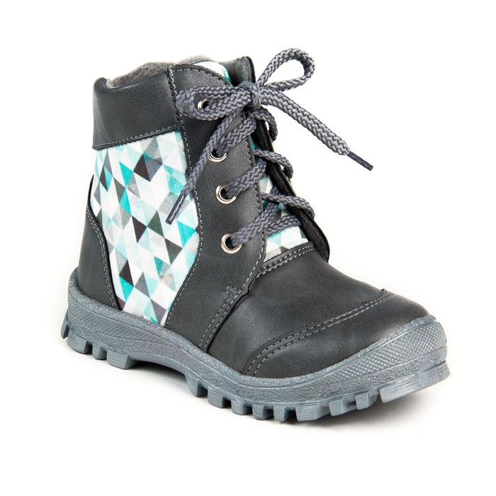 Ботинки дошкольные арт. 70415 (серый) (р.29)