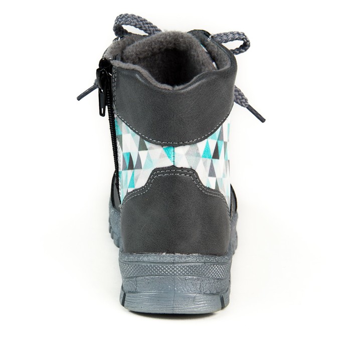 Ботинки дошкольные арт. 70415 (серый) (р.32)