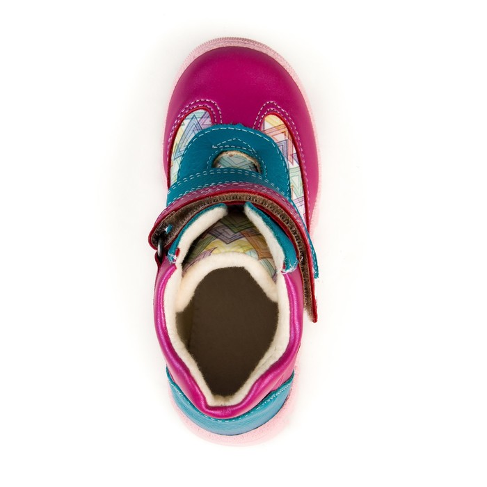 Ботинки дошкольные арт. 7037 (розовый/синий) (р.32)