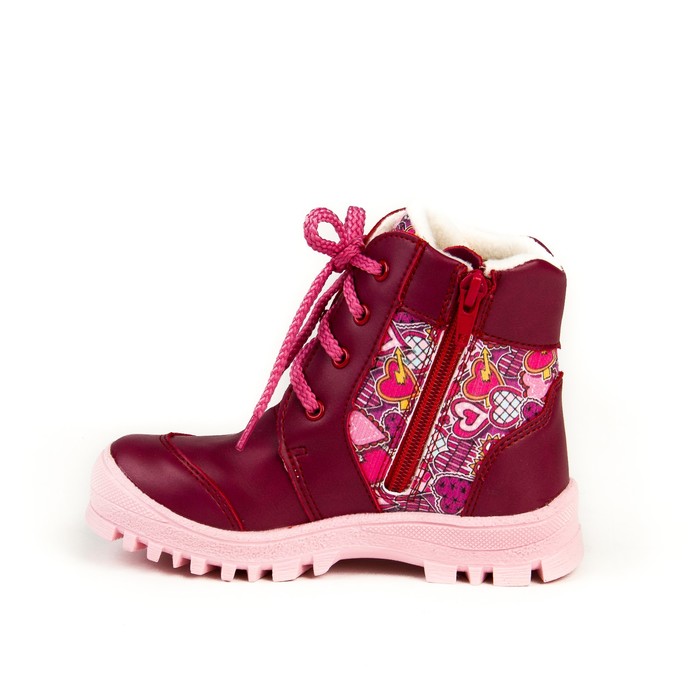 Ботинки дошкольные арт. 70422 (сангрия) (р.31)