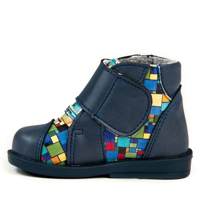 Ботинки ясельные профилактические арт. 8334, цвет синий, размер 18