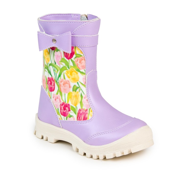 Сапожки дошкольные арт.7078 (сиреневый) (р.32)