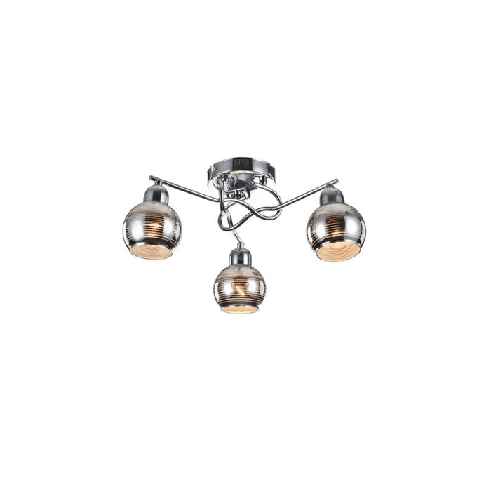 Люстра потолочная Cosmo 3x40W E14 хром 39x39x19,5см