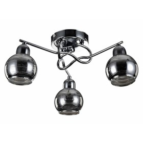 

Люстра потолочная Cosmo 3x40W E14 хром 39x39x19,5см