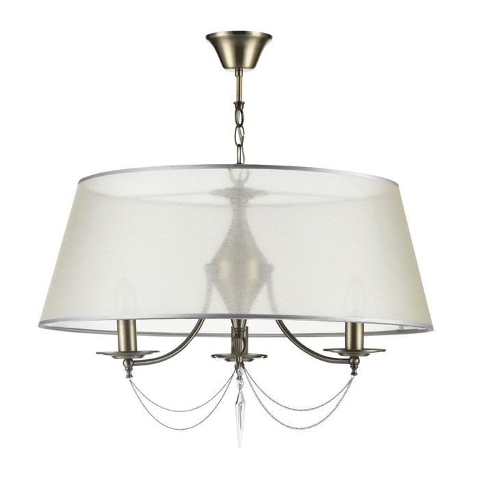 Люстра подвесная Garcia 3x40W E14 бронза 63x63x42,5см