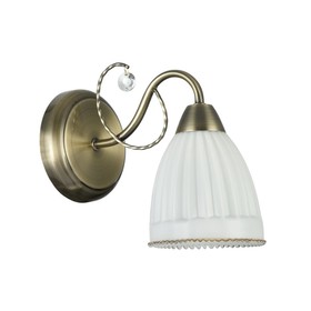 

Бра Letizia 1x40W E14 бронза 22x11,5x20см