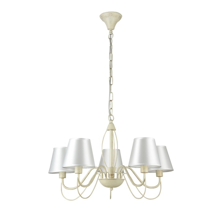 Люстра подвесная Marquis 5x40W E14 кремовый  63x63x89,2см