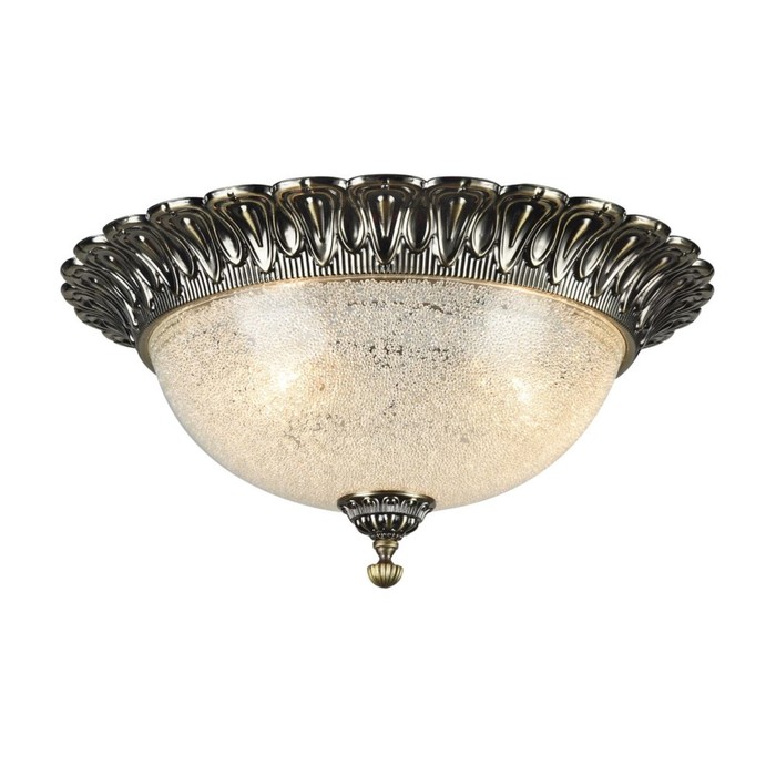 Светильник Victoria 3x60W E27 бронза 41x41x22,5см