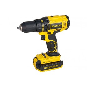 

Аккум. дрель-шуруповерт Stanley SCD20S2K, 18 В, 2х1.5А/ч, 1500об/мин, 45Нм, БЗП 13мм, кейс
