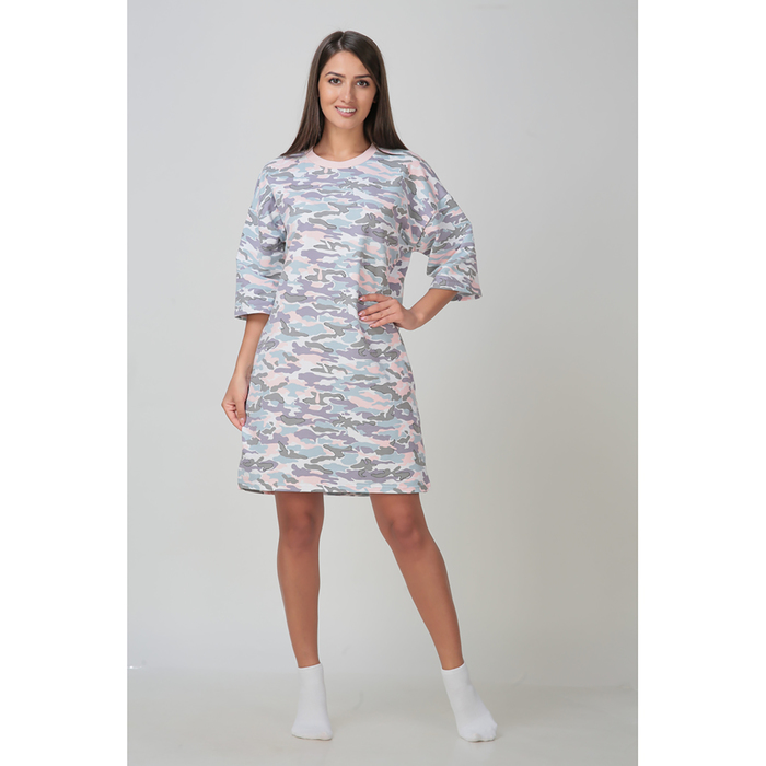 Платье женское "Катюша" КМФ, цвет розовый, р-р 44