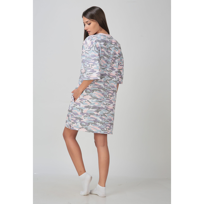 Платье женское "Катюша" КМФ, цвет розовый, р-р 52