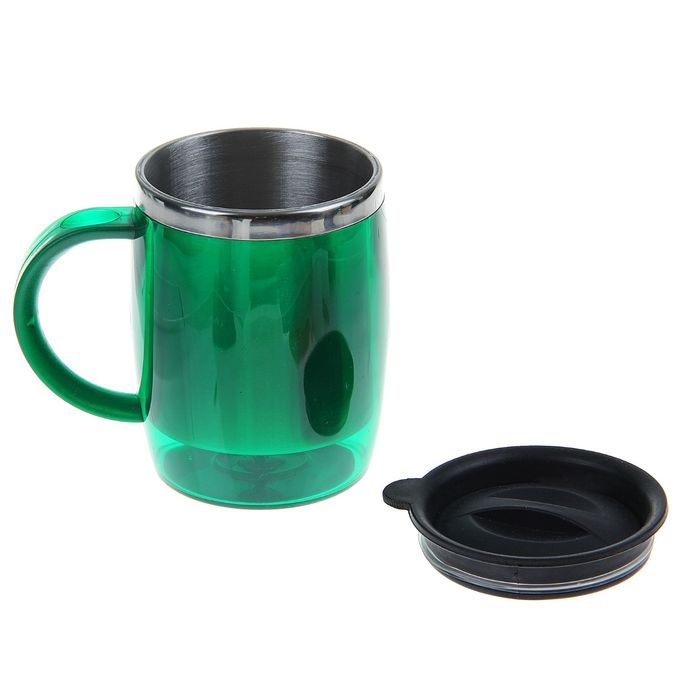 Термокружка «Классика», 450 мл, внутри металл, микс