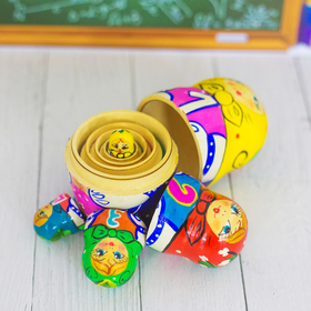 

Матрёшка 5-ти кукольная «Арифметика», 11 см
