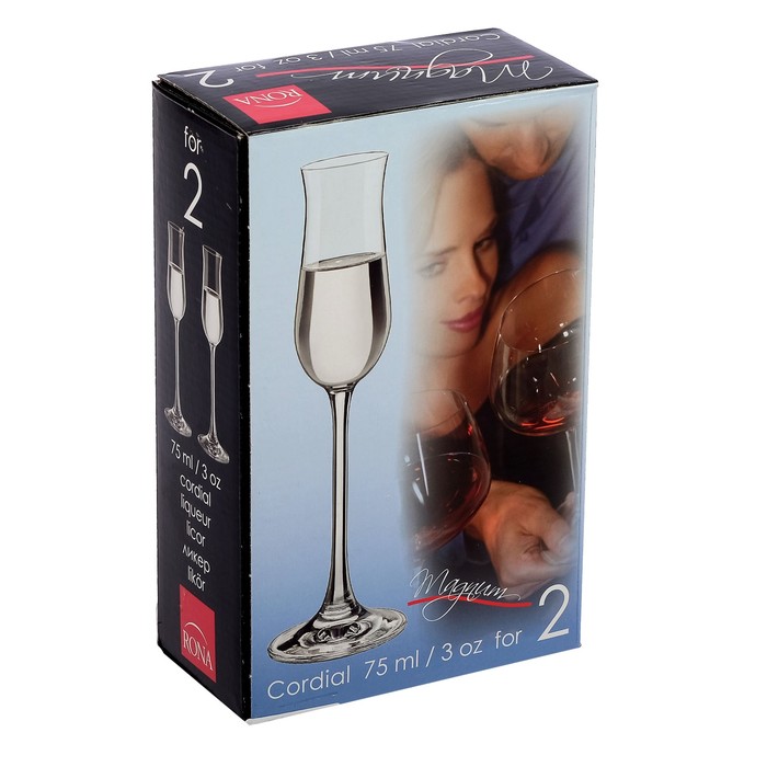 Набор рюмок для ликера 75 мл Magnum, 2 шт