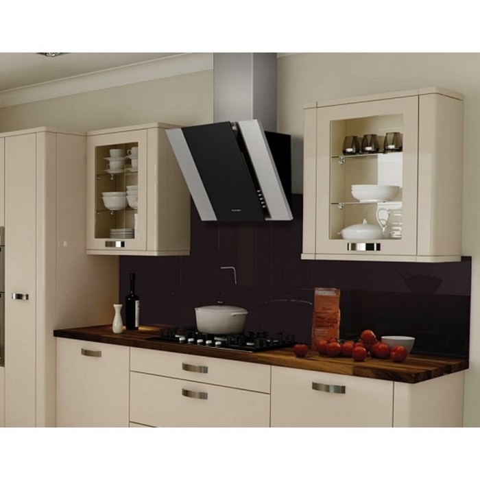 Вытяжка Maunfeld Irwell GS 50, 3 скорости, 650 м³/ч, черный/серебристый