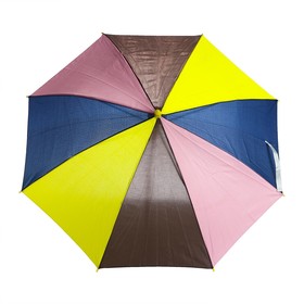 Зонт детский «Радуга нежная» со свистком, полуавтоматический, r=45 см, цвет МИКС Ош