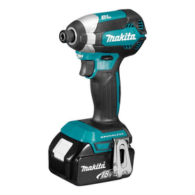 

Дрель-шуруповерт Makita DTD 153 RFE, акк.,ударн.,б/щет,18В,2х3Ач,3400 об/мин,6-ти гран. 1/4" 32905