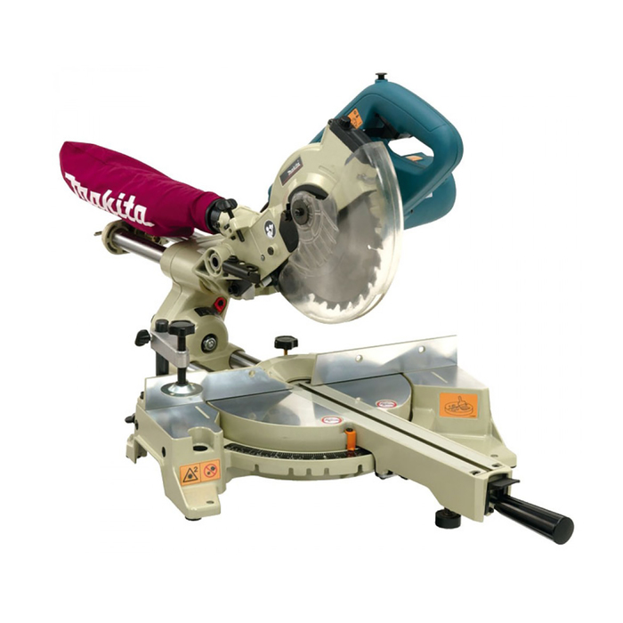 Пила торцовая Makita LS 0714FL, 1010Вт, 6000 об/мин, диск 185х20 мм, рез 52х300мм