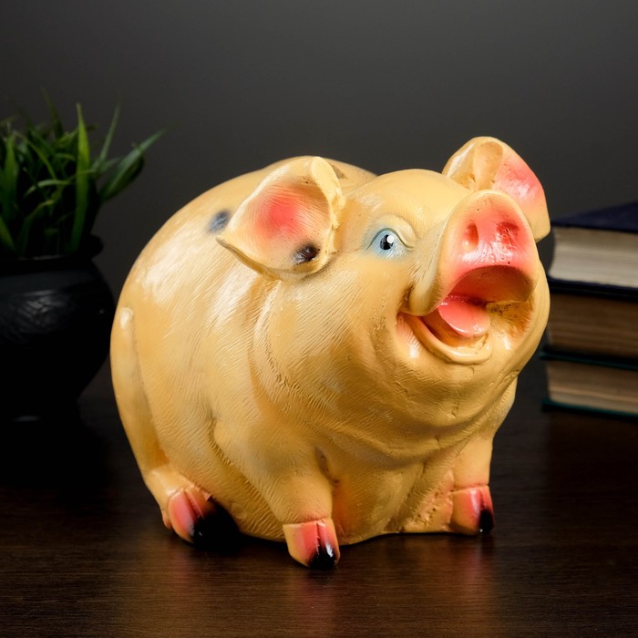 Копилка "Поросенок большой №2" 17х16х23см