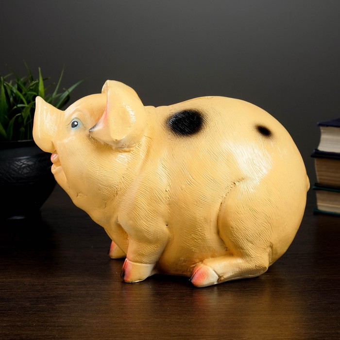 Копилка "Поросенок большой №2" 17х16х23см