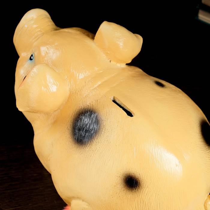 Копилка "Поросенок большой №2" 17х16х23см