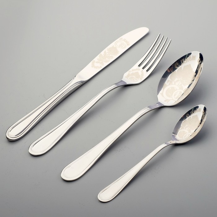 Набор столовый "Рапсодия. Свадебный", 24 предмета