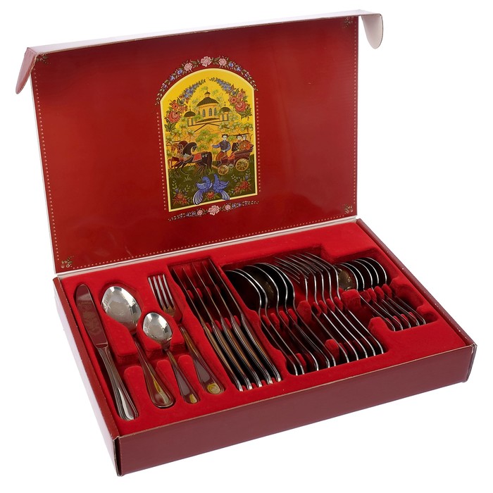 Набор столовый "Рапсодия. Свадебный", 24 предмета