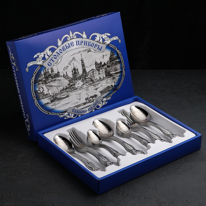 Набор столовый "Славянка", 36 предметов