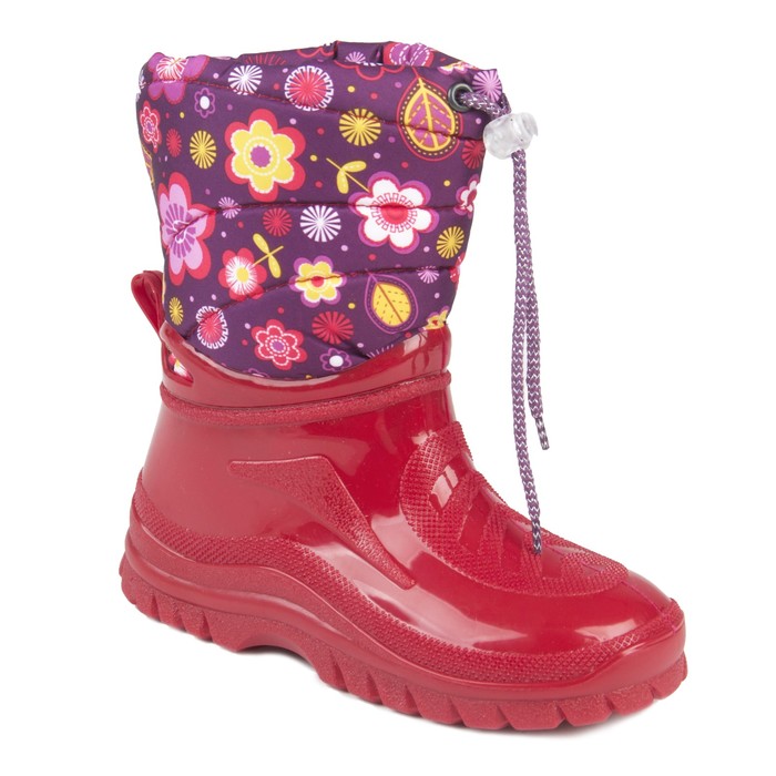 Полусапожки для детей арт. BDK40236-22 (красный) (р. 28)