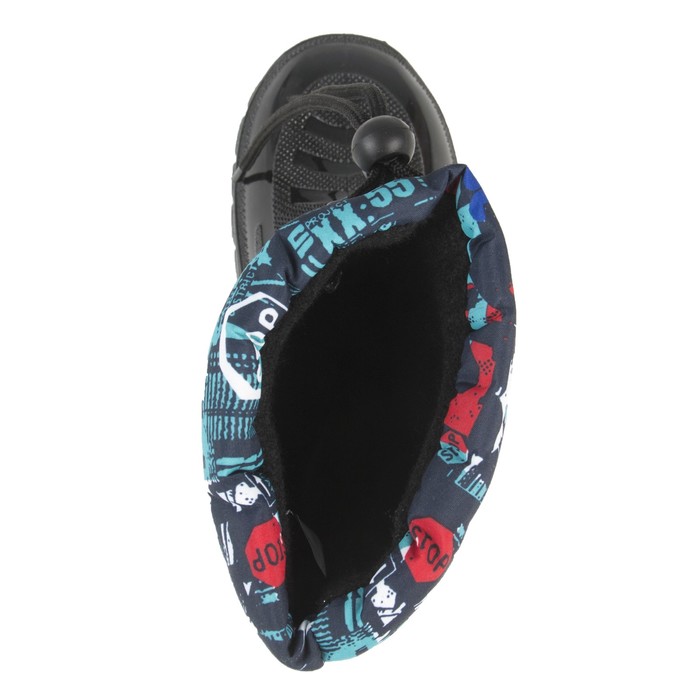 Полусапожки для детей арт. BDK40305-10 (синий) (р. 30)