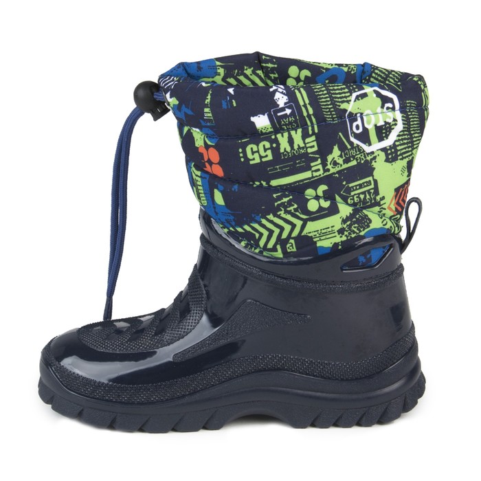 Полусапожки для детей арт. BDK40305-26-04 (синий) (р. 28)