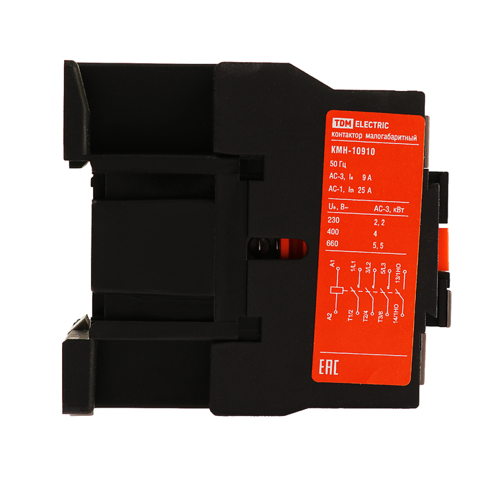 Контактор TDM КМН-10910, 9 А, 110 B375:B441 В/АС3, 1НО, SQ0708-0001