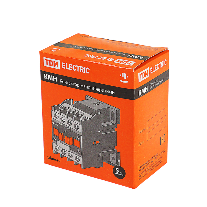 Контактор TDM КМН-11810, 18 А, 230 В/АС3, 1НО, SQ0708-0010