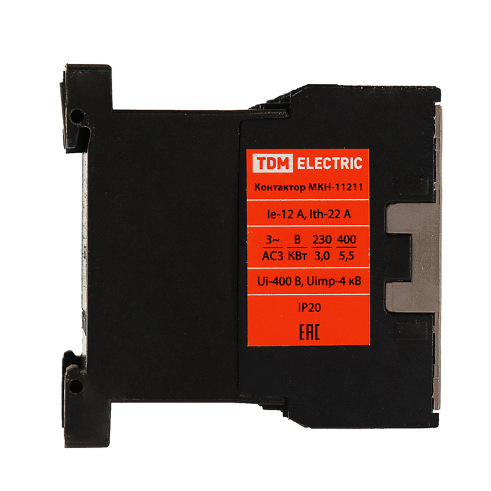 Миниконтактор TDM МКН-11211, 12 А, 230 В, 1НЗ, SQ0736-0006