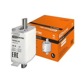 

Предохранитель плавкий TDM ППНН-33, габ.00, 25 А, SQ0713-0002