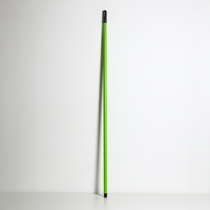 Черенок для швабры 120 см, d=2,5 см, цвет зелёный