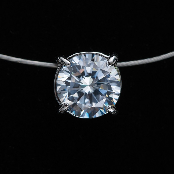 Кулон "Харама", цвет белый в серебре