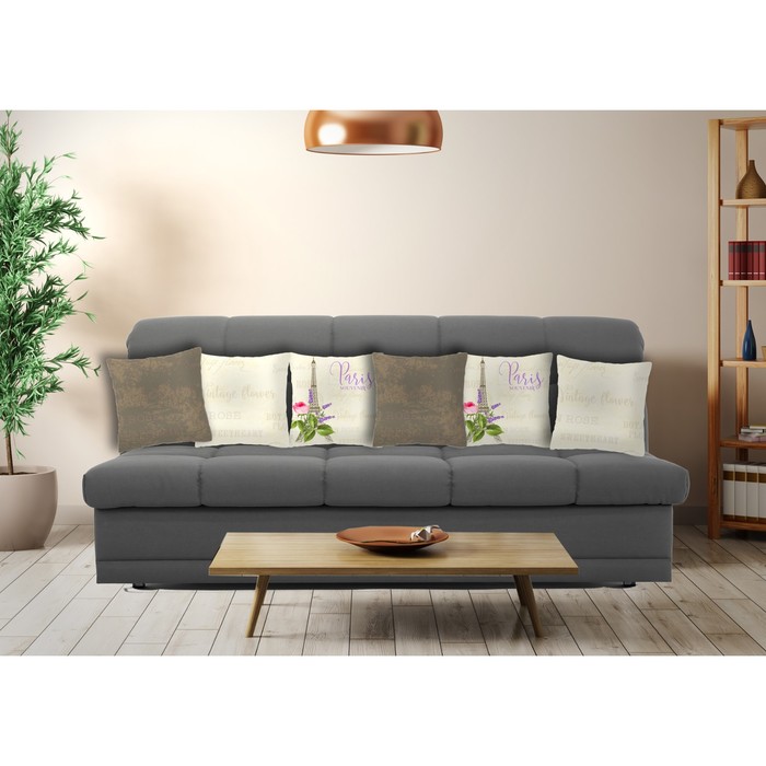 Комплект декоративных подушек "Парижский сувенир 2" размер 40х40 см-6 шт.