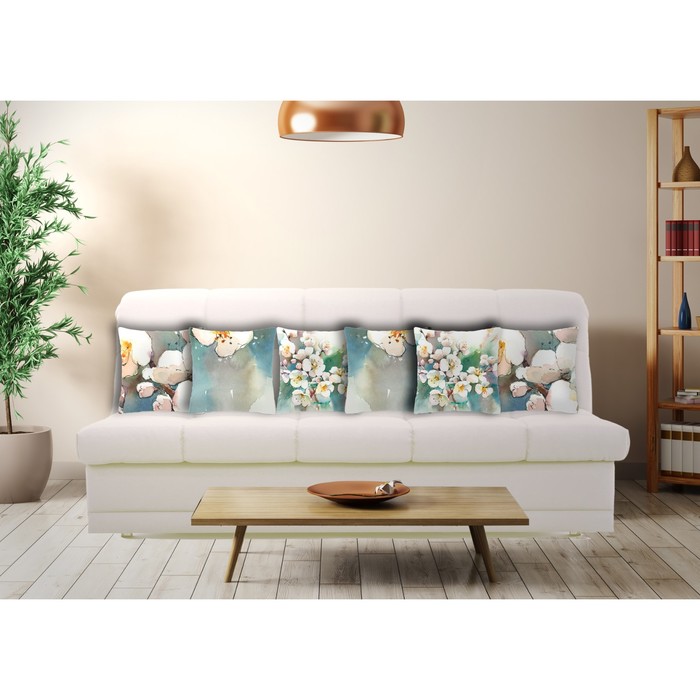 Комплект декоративных подушек "Цветущая яблоня 3" размер 40х40 см-6 шт.