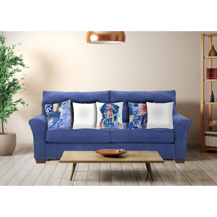 Комплект декоративных подушек "Восточная сказка 2", размер 40х40 см-5 шт.