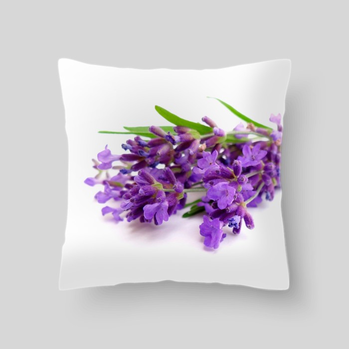 Декоративная подушка "Сирень", размер 40х40 см