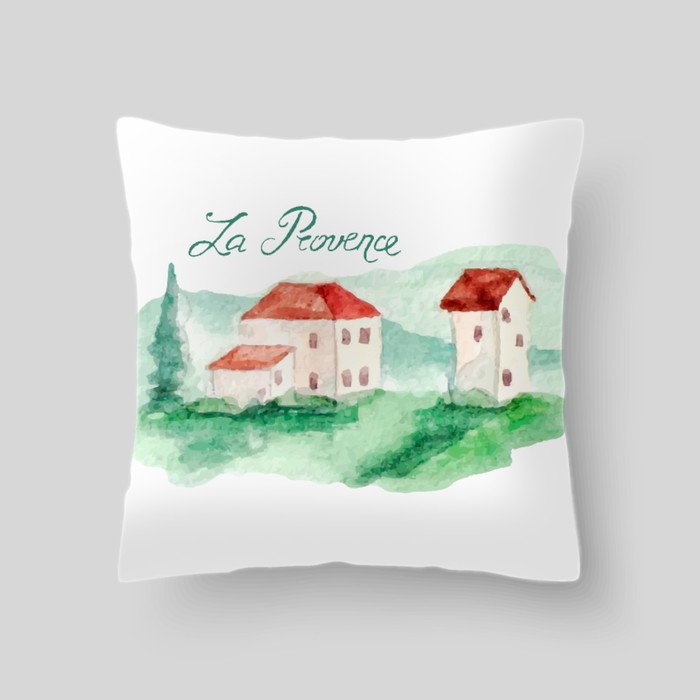 Декоративная подушка La Provence, размер 40х40 см