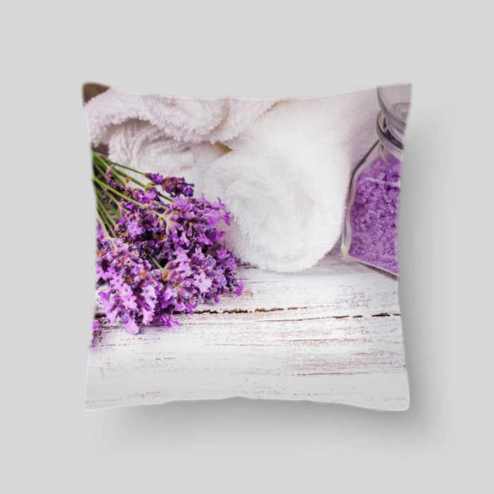 Декоративная подушка "Подарок из Прованса 2", размер 40х40 см