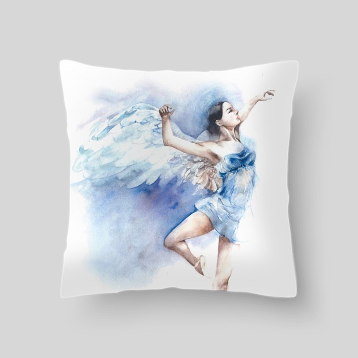 Декоративная подушка "Балерина", размер 40х40 см