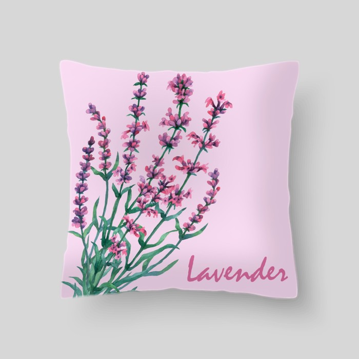 Декоративная подушка Lavender, размер 40х40 см