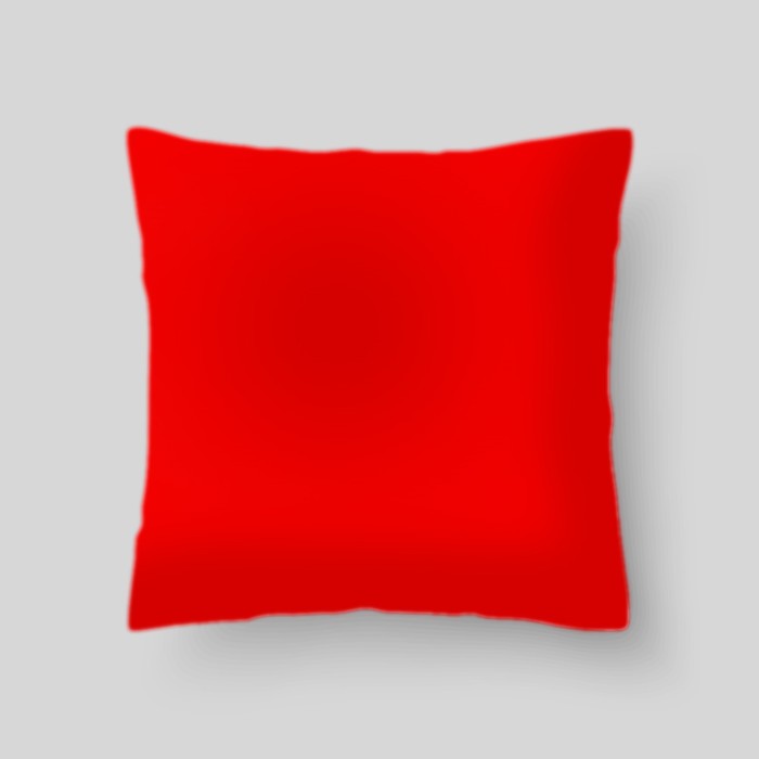 Декоративная подушка "Цвет классический красный", размер 40х40 см