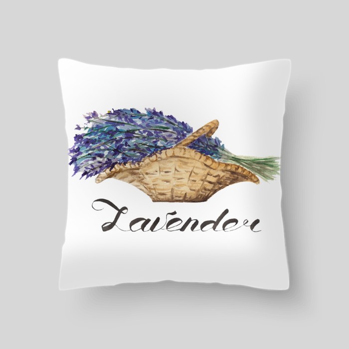 Декоративная подушка Lavender 3, размер 40х40 см